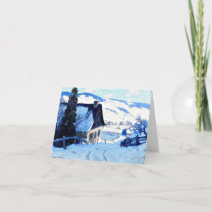 Clarence Gagnon - Farm Greiner Card Dankeskarte