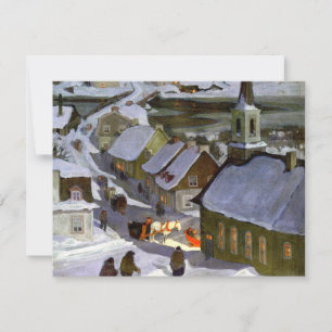 Clarence Gagnon - Greeting Card Karte