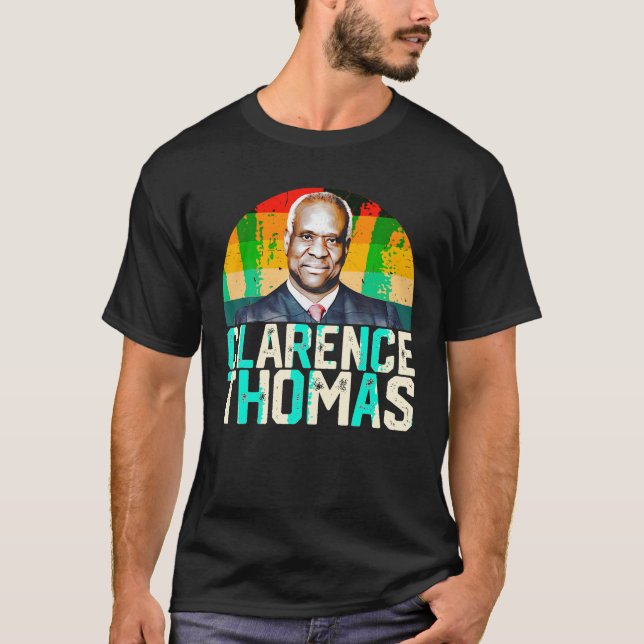 Clarence Thomas Supreme Court Justices Scotus Funn T-Shirt (Vorderseite)