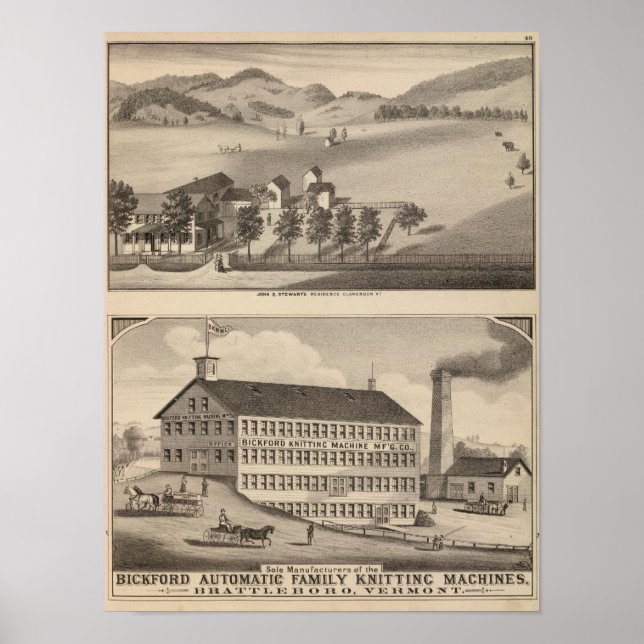 Clarendon Bickford Knetmaschine Poster (Vorne)