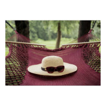 Claret Hammock Yard Digital Foto Poster