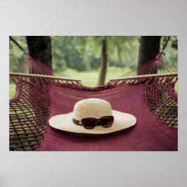 Claret Hammock Yard Digital Foto Poster