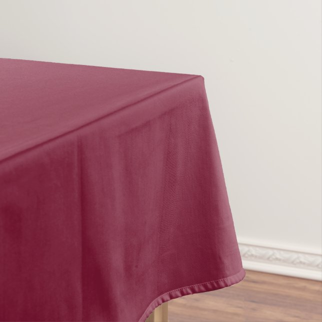 Claret Solid Color | Classic | elegant Tischdecke (Beispiel)