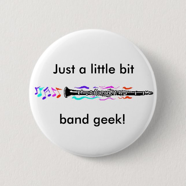 Clarinet-Band-Aussenseiter Button (Vorderseite)