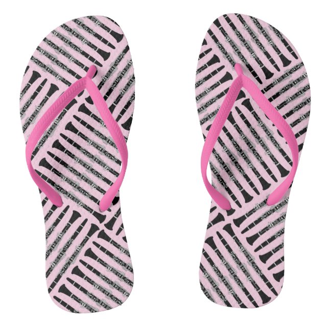 Clarinet Crosshatch Flip Flops (Fußbett)