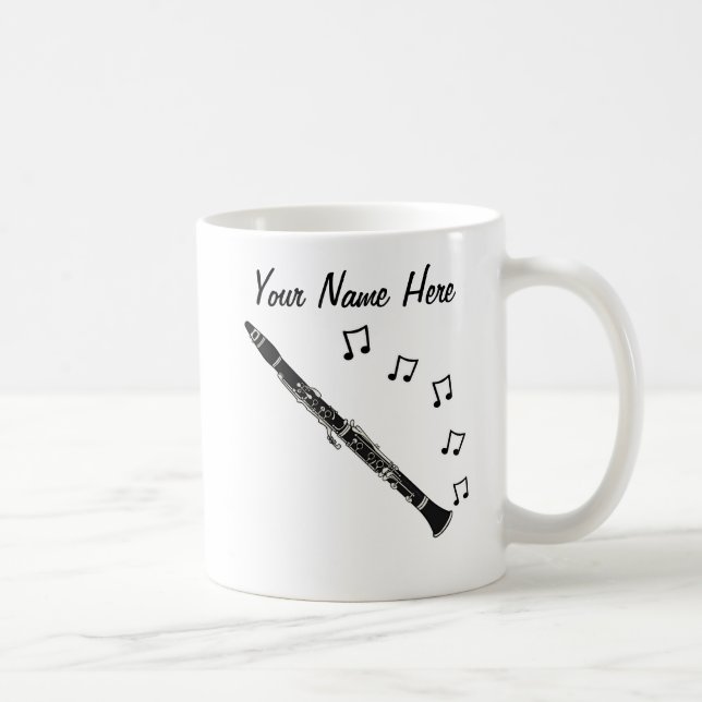 Clarinet Custom Tassen Clarinetist Musician Gift (Rechts)