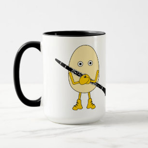Clarinet Egghead Tasse