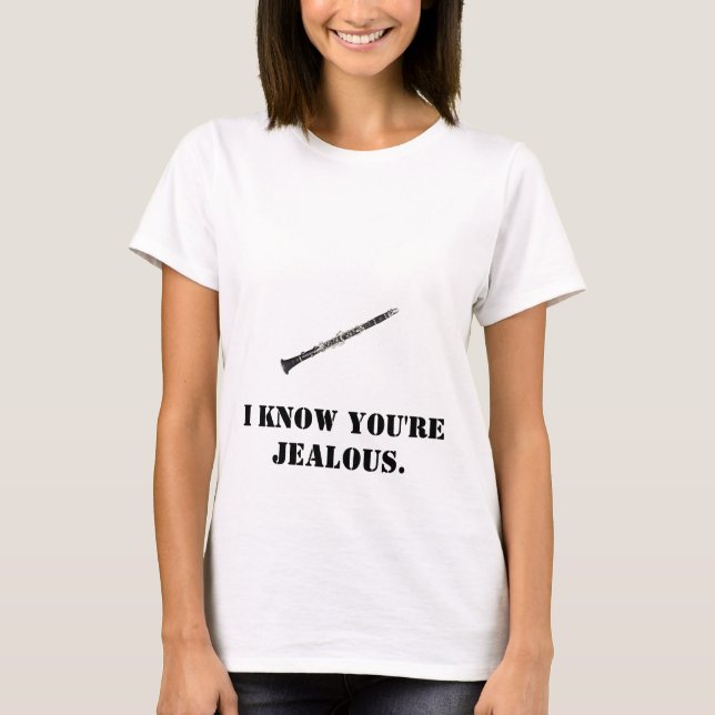 Clarinet Jealousy T-Shirt (Vorderseite)