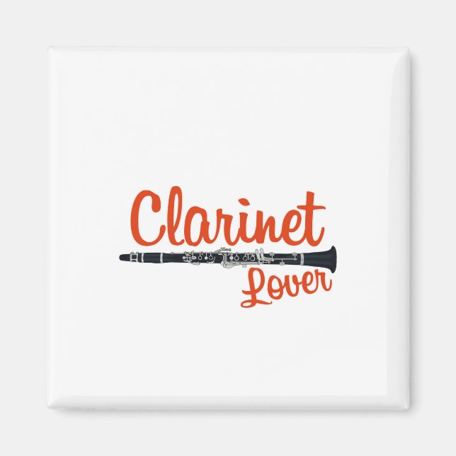 Clarinet Lover Magnet (Vorne)