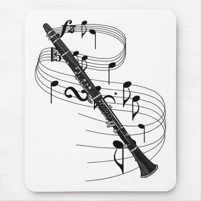Clarinet Mousepad (Vorne)