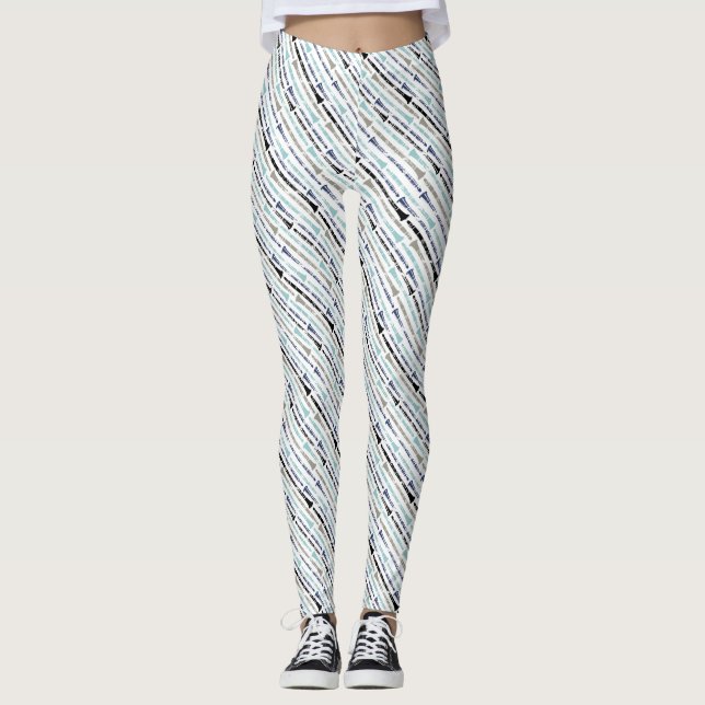 Clarinet Musical Instrument Band Orchestra Music Leggings (Vorderseite)