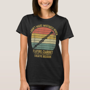 Clarinet Player Funny Jazz Music Musician Klarinet T-Shirt