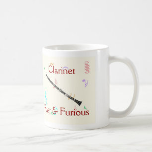 Clarinet:  Schnelle u. wütende Tasse