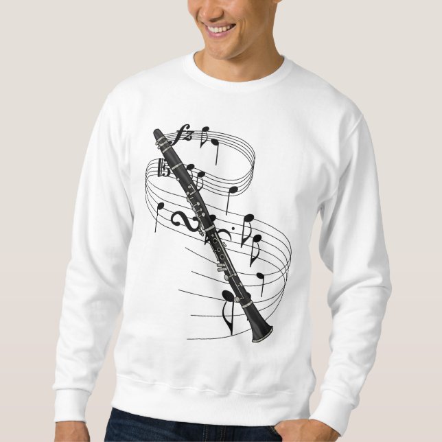 Clarinet Sweatshirt (Vorderseite)