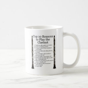 Clarinet Top 10 Kaffeetasse