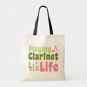 Clarinet zu spielen ist Leben Tragetasche