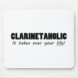 Clarinetaholic Mousepad