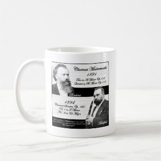 Clarinetist Mühlfeld  Brahms Kaffeetasse