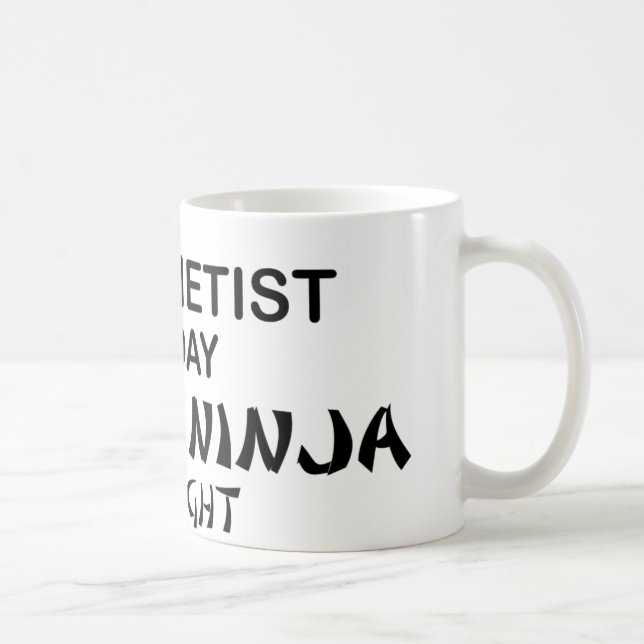 Clarinetist tödliches Ninja bis zum Nacht Kaffeetasse (Rechts)