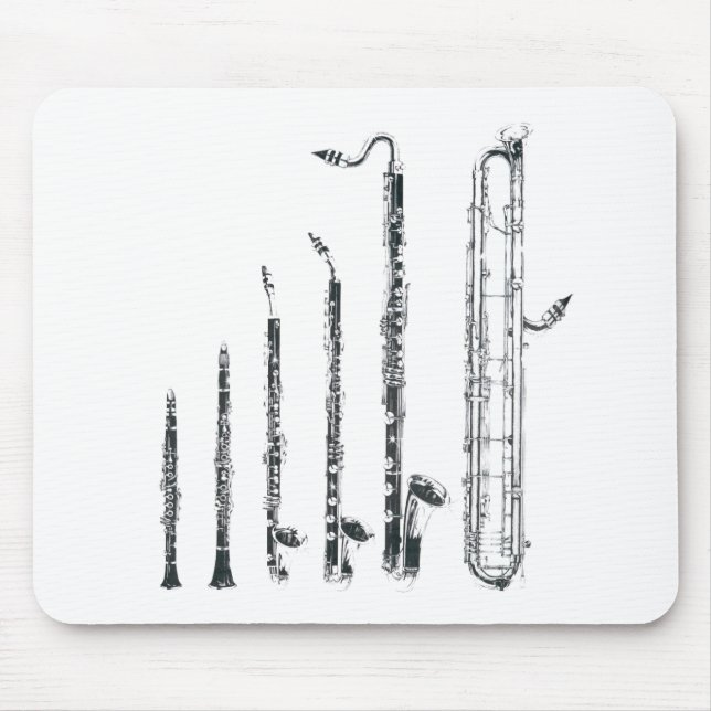 Clarinets Mousepad (Vorne)