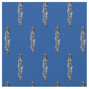 Clarinets Music Musician Saal Dekoration Blau Stoff