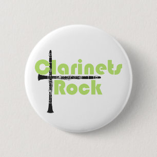 Clarinets Rock Button