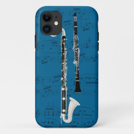 Clarinets u. Musiktelefonkasten. Auswahlfarbe Case-Mate iPhone Hülle
