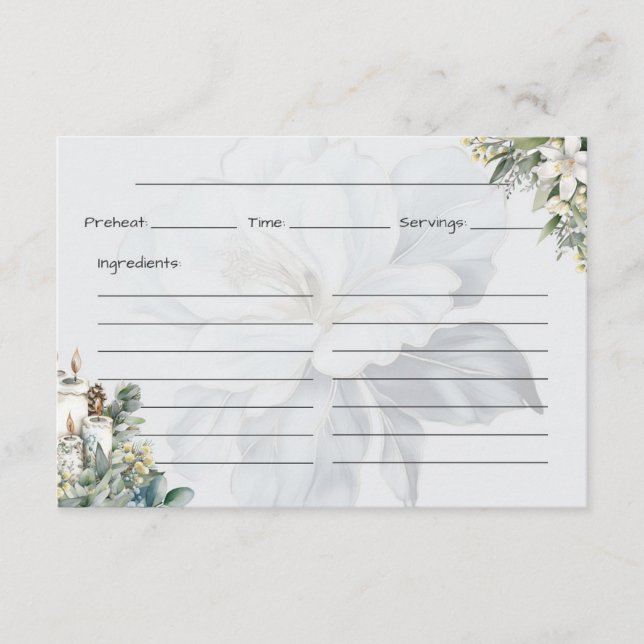 Clarity Basic-Rezept-Karte Begleitkarte (Vorderseite)