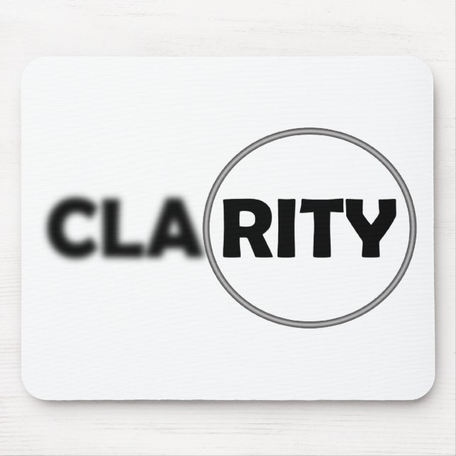 Clarity.png Mousepad (Vorne)