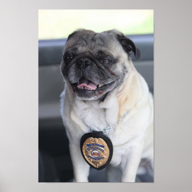 Clark as Pug The Bounty Hunter Poster (Vorne)