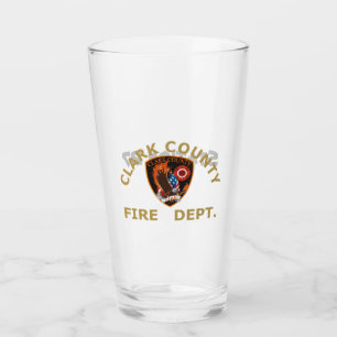 Clark County Feuerwehr Glas