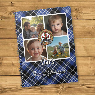 Clark Familienfoto-Collage Notizblock