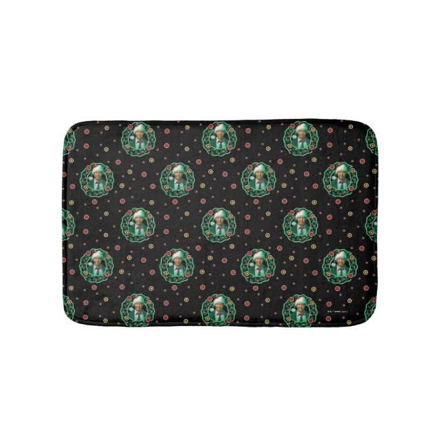 Clark Griswold Christmas Wreath Pattern Badematte (Vorderseite)