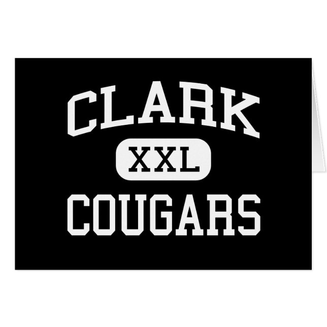 Clark - Pumas - Highschool - San Antonio Texas (Vorderseite (Horizontal))
