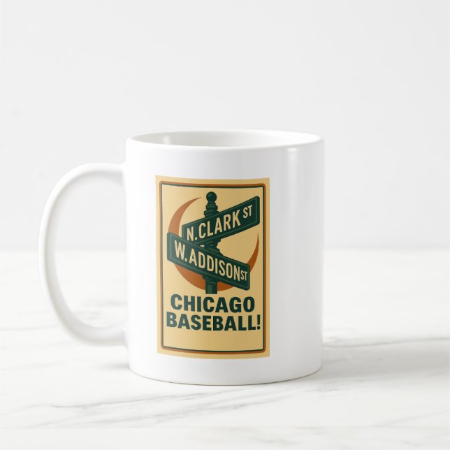 Clark und Addison Tasse (Links)