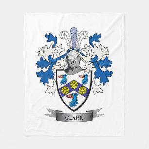 Clark-Wappen Fleecedecke