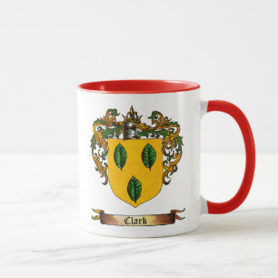 Clark-Wappen - personifizieren Sie Vornamen Tasse