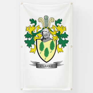 Clarke-Wappen Banner