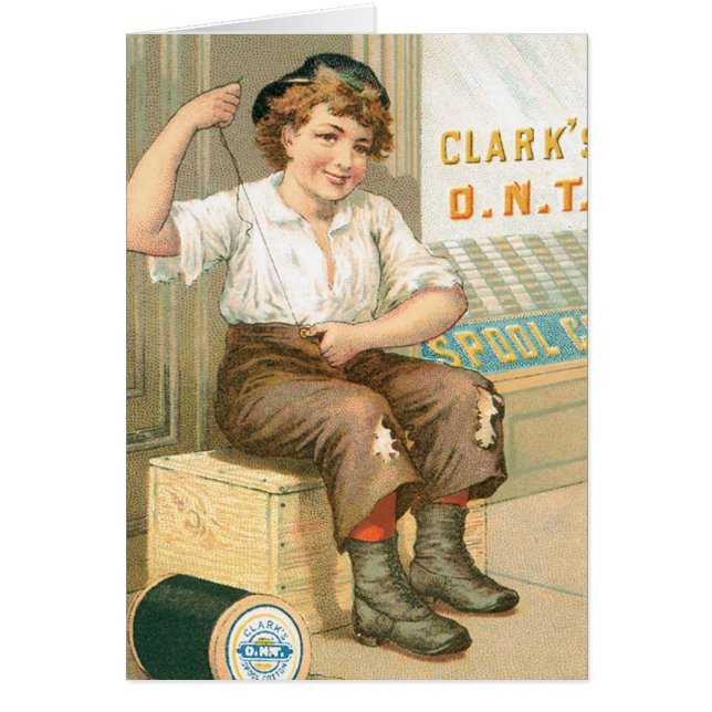 Clarks Boy Sewing Pants (Vorne)