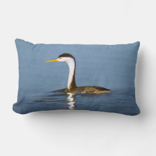 Clark's Grebe Painting - Original Bird Art Lendenkissen