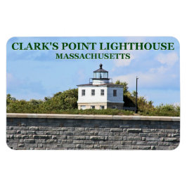 Clark's Point Lighthouse Massachusetts FlexiMagnet Magnet