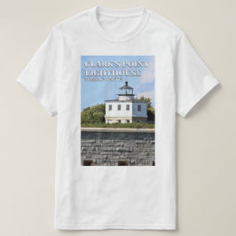 Clark's Point Lighthouse, Massachusetts T - Shirt