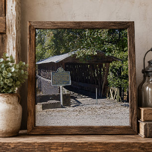 Clarkson Covered Bridge Alabama  Fliese