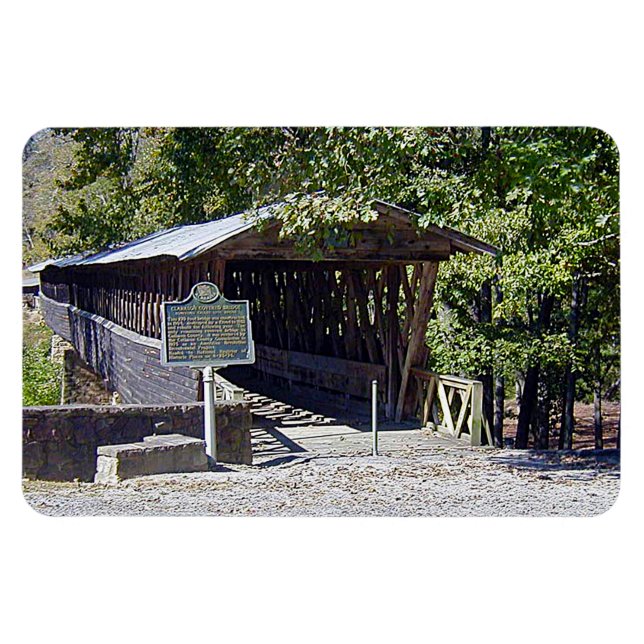 Clarkson Covered Brücke Alabama Magnet (Horizontal)