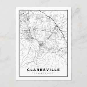 Clarksville Karte