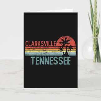 Clarksville Tennessee Lustige Usa Stadt Trip Heim  Karte