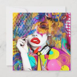 Clashy Lady Feiertagskarte