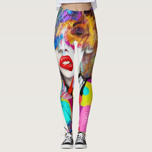Clashy Lady Leggings (Vorderseite)