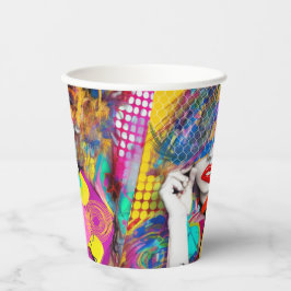 Clashy Lady Pappbecher