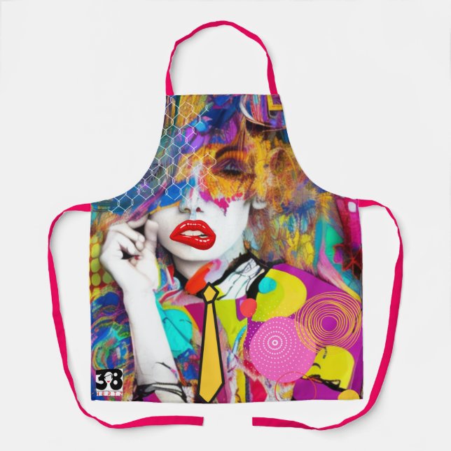 Clashy Lady Schürze (Vorderseite)